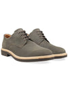 Men's London Metropole Derby Grey Nubuck - ECCO - BALAAN 4