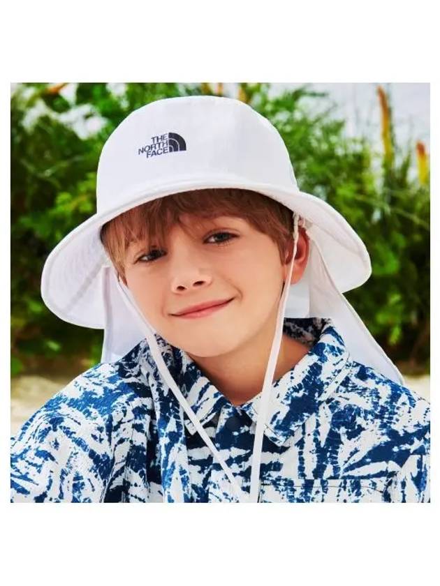 The North Face KIDS Light Sunshield Hat NE3HQ02S WHT - THE NORTH FACE - BALAAN 1