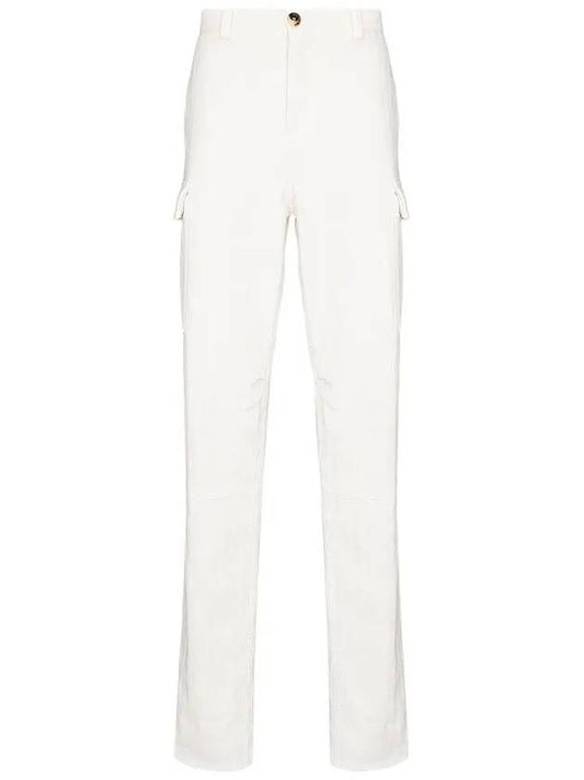 Men's Oversized Straight Pants White - BRUNELLO CUCINELLI - BALAAN 2