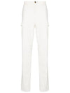 Men's Oversized Straight Pants White - BRUNELLO CUCINELLI - BALAAN 2