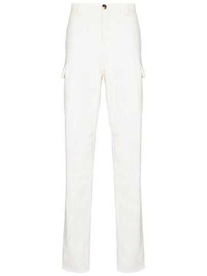 Men's Oversized Straight Pants White - BRUNELLO CUCINELLI - BALAAN 2