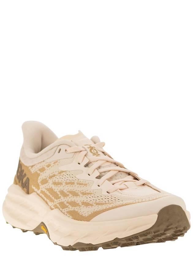 Speedgoat 5 Low Top Sneakers Vanilla Wheat - HOKA ONE ONE - BALAAN 3