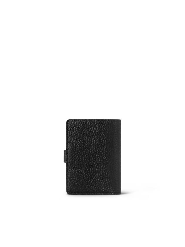 LV Vertical Compact Half Wallet Black - LOUIS VUITTON - BALAAN 6