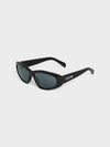 Eyewear Monochroms 07 Acetate Sunglasses Black - CELINE - BALAAN 4