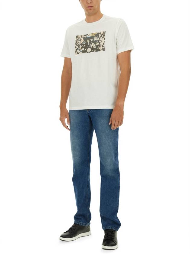 T-SHIRT WITH PRINT - PAUL SMITH - BALAAN 2