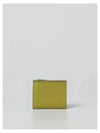 Logo Zip-Up Round Bi-Fold Half Wallet Yellow - MAISON MARGIELA - BALAAN 2