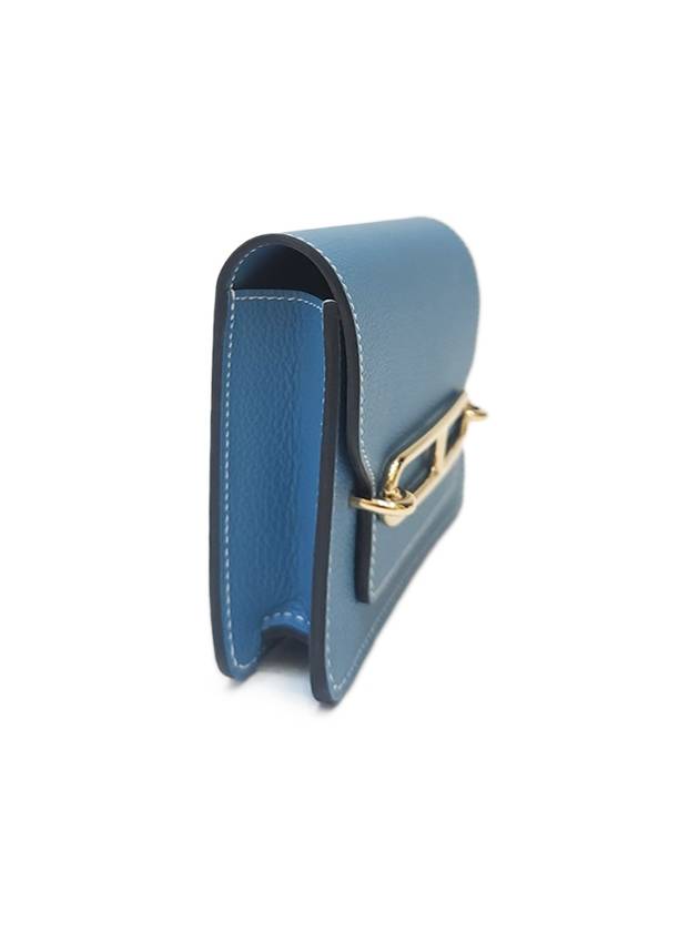 Women's Lulis Slim Belt Bag New Blue Jeans H082053CP - HERMES - BALAAN 4