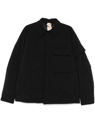 Pocket Shirt Jacket Black - TEN C - BALAAN 1