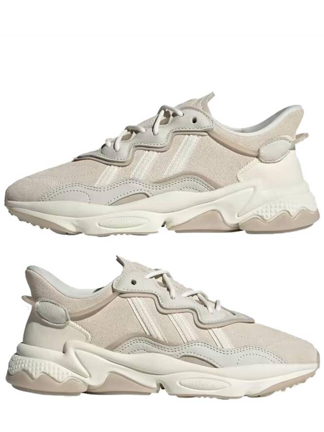 Ozweego Mesh Low Top Sneakers Beige - ADIDAS - BALAAN 5