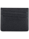 Stitch Diagonal Card Wallet Black - MAISON MARGIELA - BALAAN 3