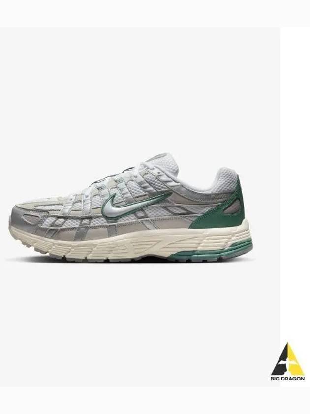 P 6000 Premium Low Top Sneakers Light Bone Green - NIKE - BALAAN 2