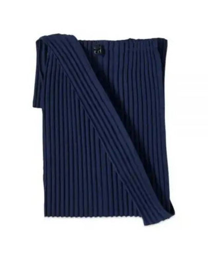 Pocket 1 Pleated Shoulder Bag Navy - ISSEY MIYAKE - BALAAN 2