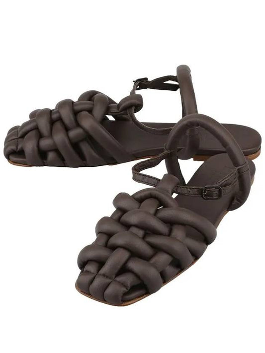 Cabersa Padded Fisherman Sandals Brown - HEREU - BALAAN 2