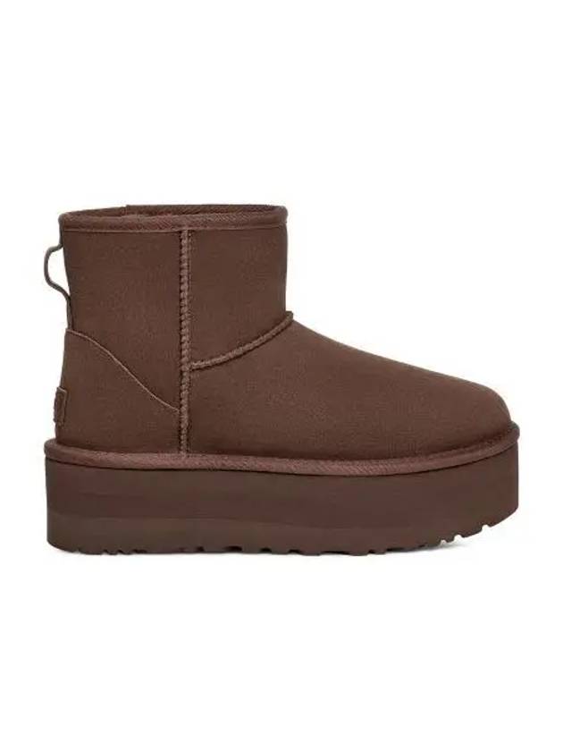 Classic Mini Platform Suede Winter Boots Brown - UGG - BALAAN 2