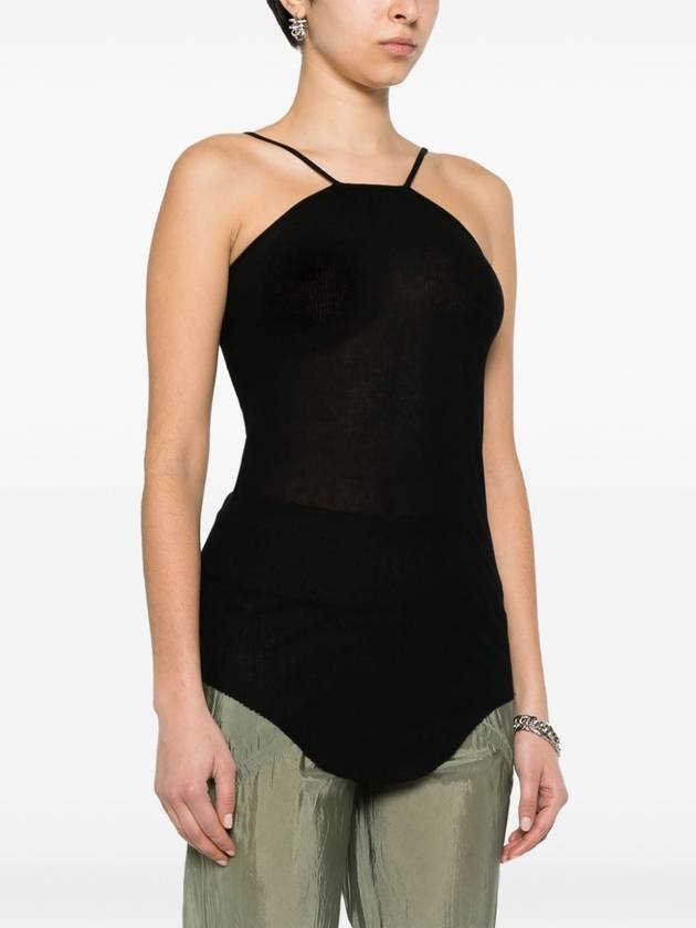 Scorpio ribbed-knit tank top - RICK OWENS - BALAAN 3