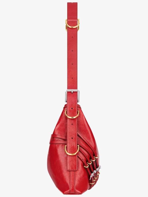 Boilu Multi Buckle Medium Shoulder Bag Red - GIVENCHY - BALAAN 3