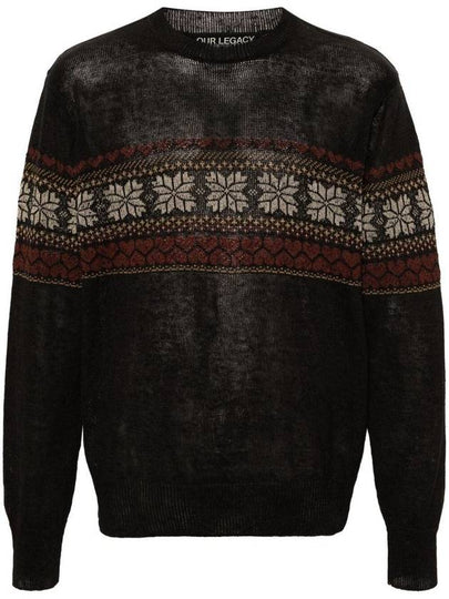 Sweater M2243BD DUSK FAIRISLE HEMP - OUR LEGACY - BALAAN 2