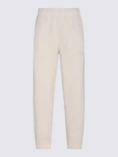 Side Logo Cotton JoGGer Track Pants White - GANNI - BALAAN 2