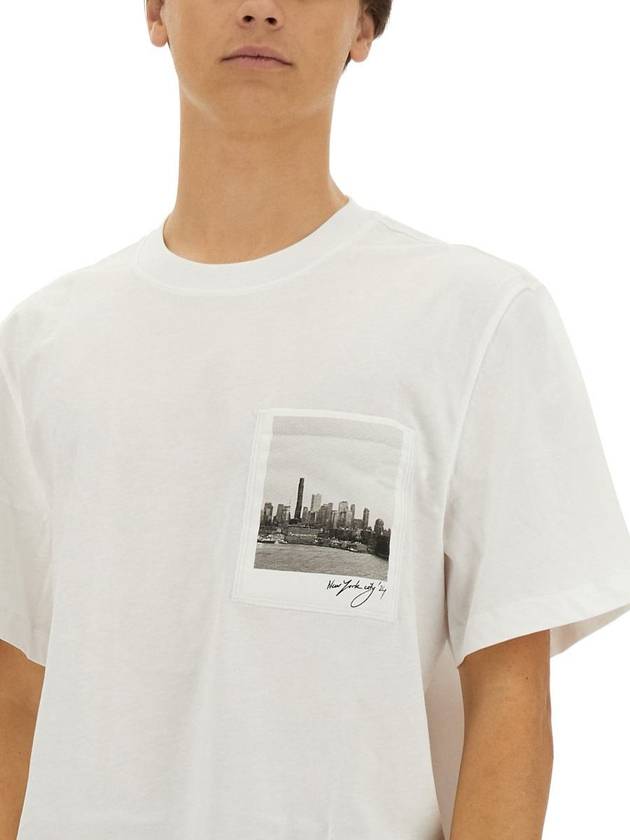 Helmut Lang T-Shirt Postcard Skyline - HELMUT LANG - BALAAN 4