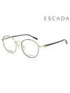 Glasses Frame VES B35F 0301 Round Titanium Men Women - ESCADA - BALAAN 2