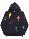 Multiple P Hood Black - PALACE - BALAAN 1