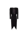 Women s one piece applique detail see through mini 23HRO0247FCA4J02I 01BK - ISABEL MARANT - BALAAN 2