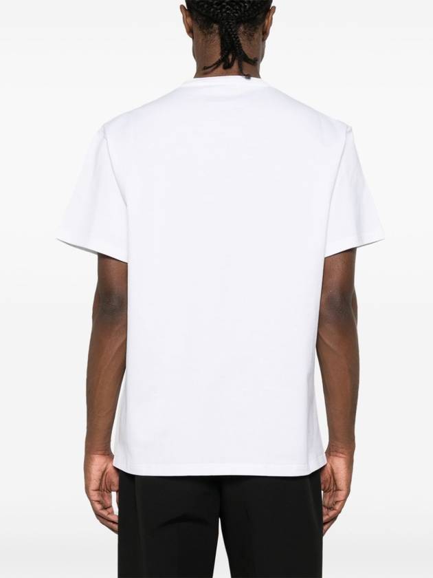 ALEXANDER MCQUEEN T-SHIRT REFLECTED LOGO PRINT - ALEXANDER MCQUEEN - BALAAN 4