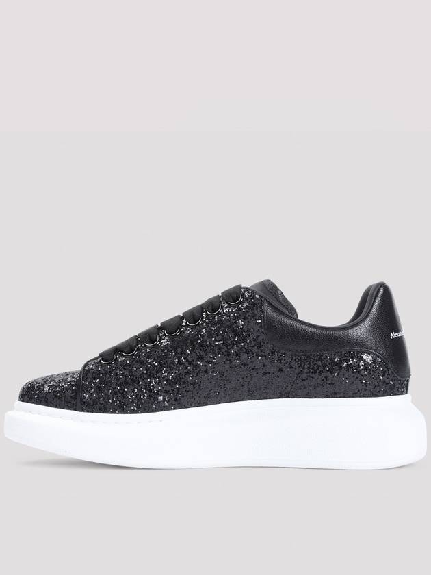 Sneakers Larry Alexander McQueen in pelle glitter - ALEXANDER MCQUEEN - BALAAN 3