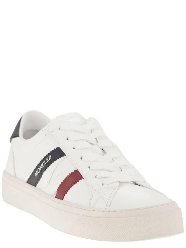 Monaco 2 Low-Top Sneakers White - MONCLER - BALAAN 3