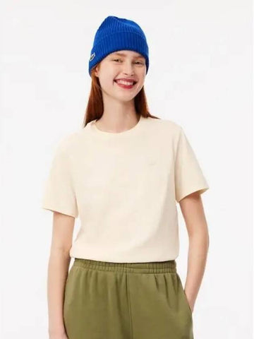 Women s New Logo Short Sleeve T Shirt TF2674 54NFJ Domestic Product GQ2N24071289859 - LACOSTE - BALAAN 1