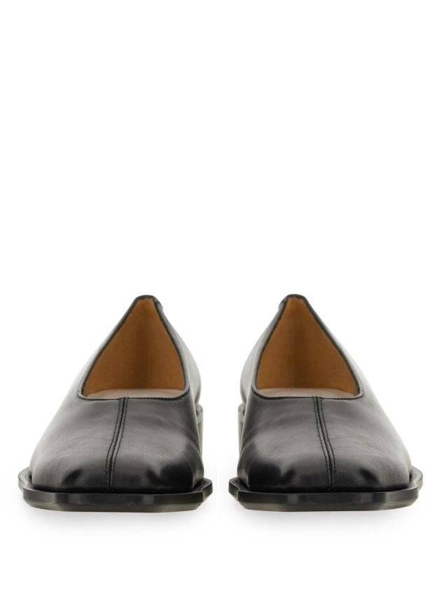 Mm6 Maison Margiela Leather Ballerina - MAISON MARGIELA - BALAAN 4