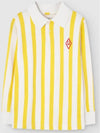 Kids Yellow Stripe Eel Polo T Shirt F24021 221GC - THE ANIMALS OBSERVATORY - BALAAN 3