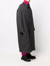 Oversized Wool Single Coat Black - AMI - BALAAN 2