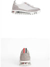 Tech Runner Panel Low Top Sneakers Grey - THOM BROWNE - BALAAN 5