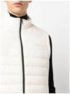 Tonal Logo Print Quilting Vest White - HUGO BOSS - BALAAN 5