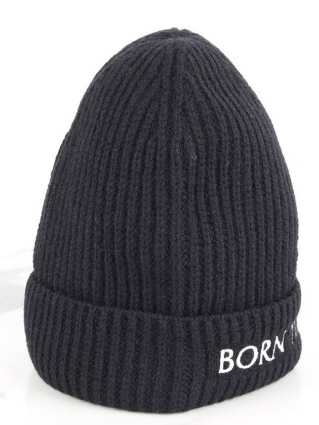 Kids Bornto Project Logo Beanie M - MONCLER - BALAAN 6