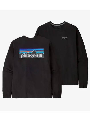 patagonia men s long sleeved P 6 logo responsiveness tee - PATAGONIA - BALAAN 1