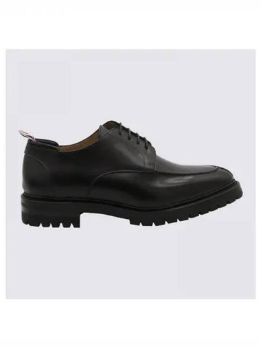 Almond toe leather derby shoes 270248 - THOM BROWNE - BALAAN 1