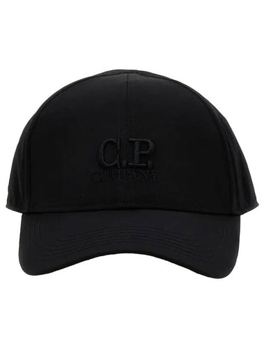 Chrome-R Goggle Ball Cap Black - CP COMPANY - BALAAN 1