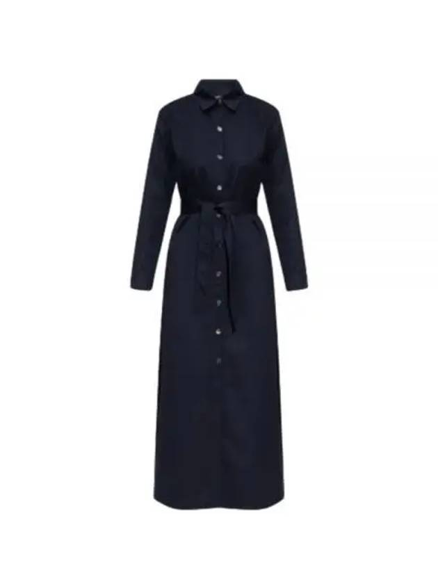 Gwyneth Long Dress Navy - A.P.C. - BALAAN 2