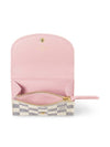 Rosalie Damier Azur Coin Purse Rose Ballerine - LOUIS VUITTON - BALAAN 5