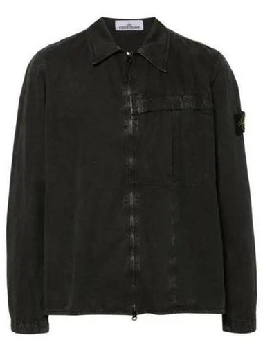 8115103WN Waffen patch overshirt zip up jacket 811 271783 1052518 - STONE ISLAND - BALAAN 1