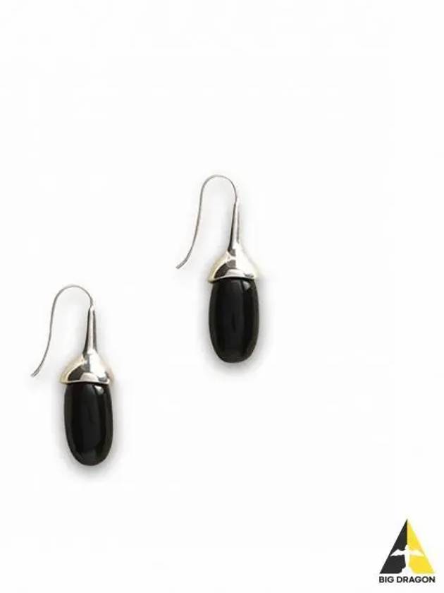 Dripping Stone Earrings Onyx R24 E02 SS ON - SOPHIE BUHAI - BALAAN 1