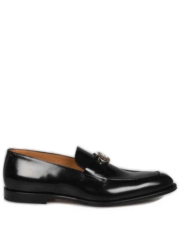 CD Icon Buckle Timeless Loafer Black - DIOR - BALAAN 2