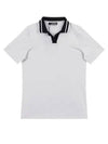 Women's Sammy Short Sleeve Polo Shirt Cloud White - J.LINDEBERG - BALAAN 2