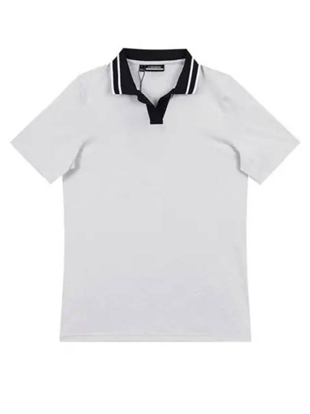 Women's Sammy Short Sleeve Polo Shirt Cloud White - J.LINDEBERG - BALAAN 2