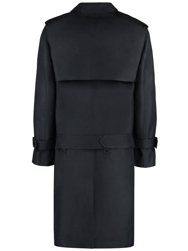 Belted Long Trench Coat Black - BURBERRY - BALAAN 3