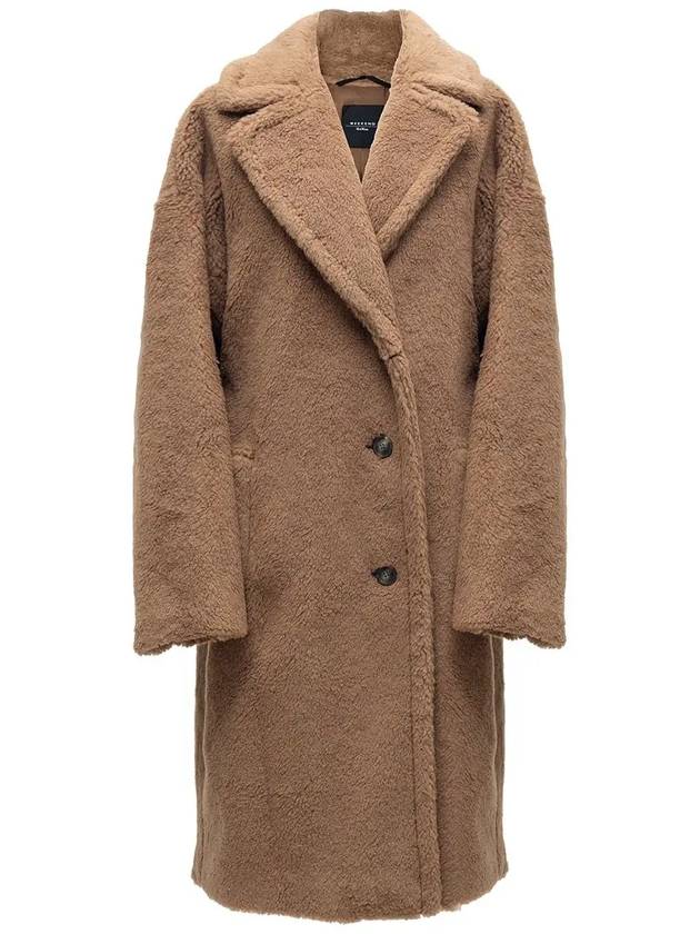 Weekend VEBER Teddy Coat Camel VEBER 015 - MAX MARA - BALAAN 1