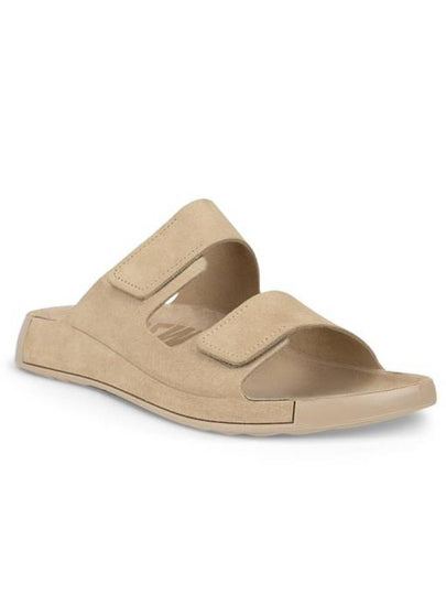 2nd Cozmo Leather Slippers Beige - ECCO - BALAAN 2