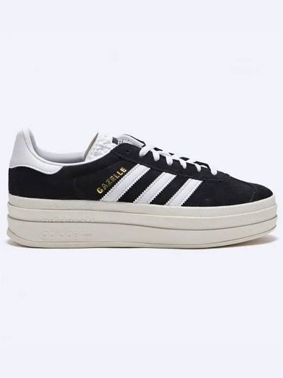 Women's Gazelle Bold Low Top Sneakers Black - ADIDAS - BALAAN 2